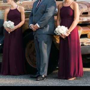 Floor length formal dress